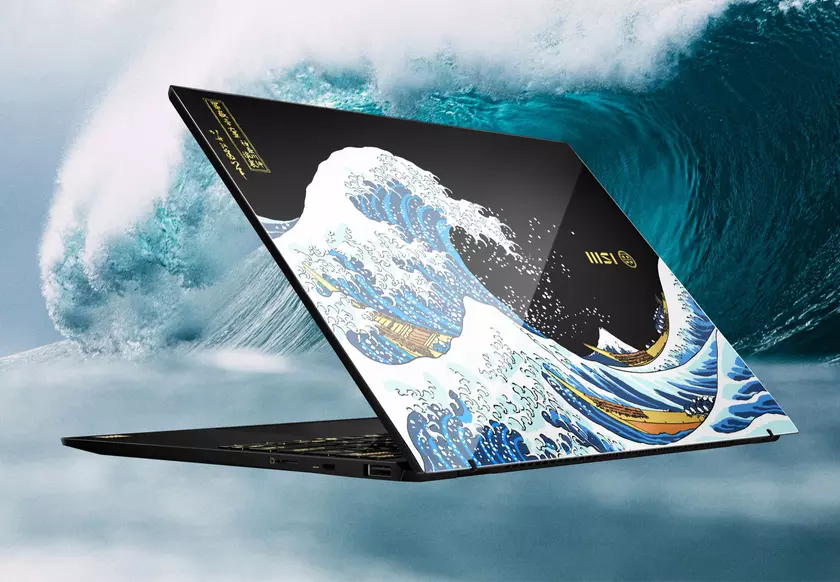 MSI Prestige 13 AI+: Сочетание традиционного укийо-э и ультрасовременного Wi-Fi 7