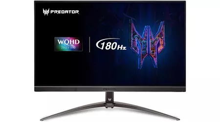 Acer Predator XB273U V3 - ігровий QHD-монітор із частотою оновлення 180 Гц вартістю $250