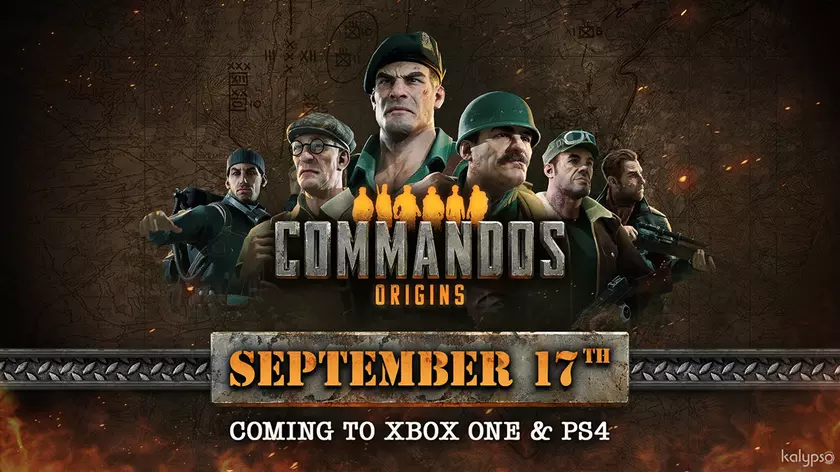 Уникальный взгляд: Специальный постер Commandos: Origins