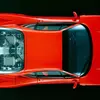 Rear view of Ferrari F40