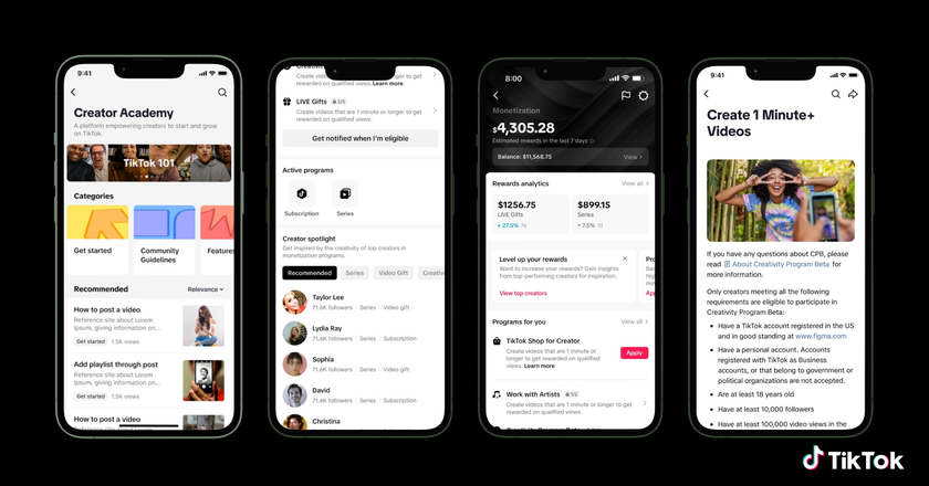 Творческая программа TikTok выходит из бета-версии с некоторыми улучшениями и новым названием