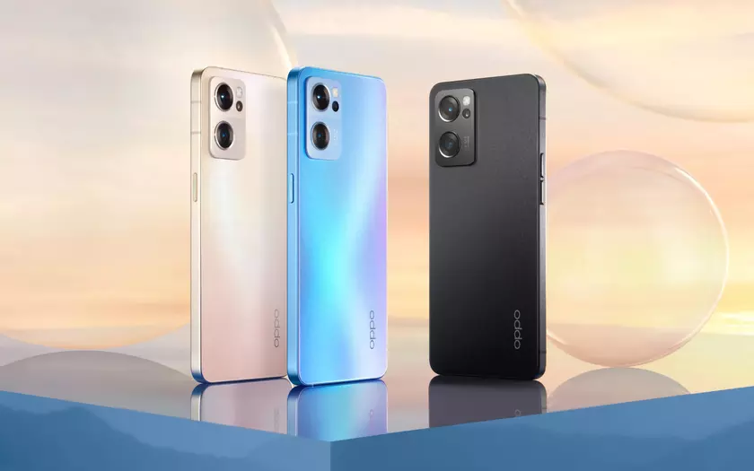 OPPO Reno 7 и OPPO Reno 7 Pro выходят за пределами Китая