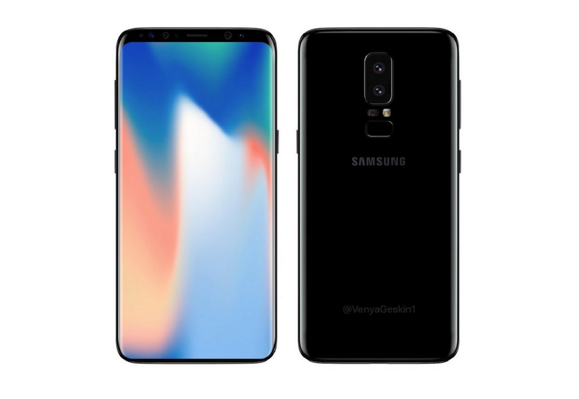Действительно безрамочный Samsung Galaxy S9 появился на фотографиях