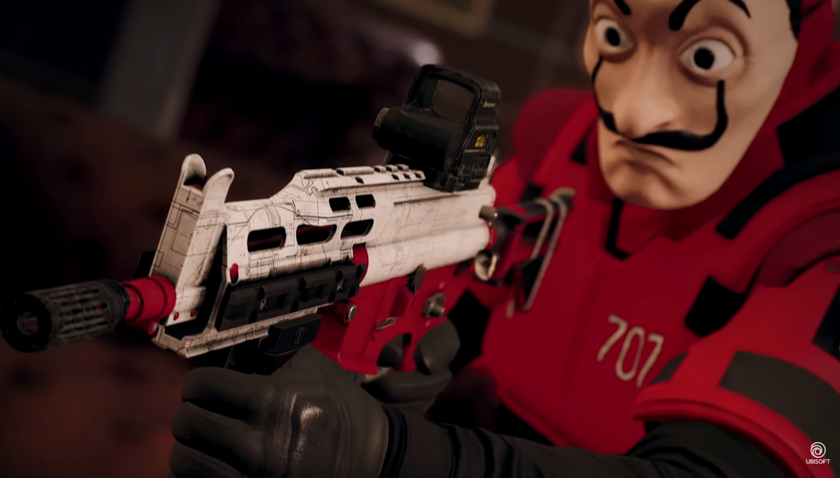В Rainbow Six Siege стартовало событие «Бумажный дом» по сериалу Netflix