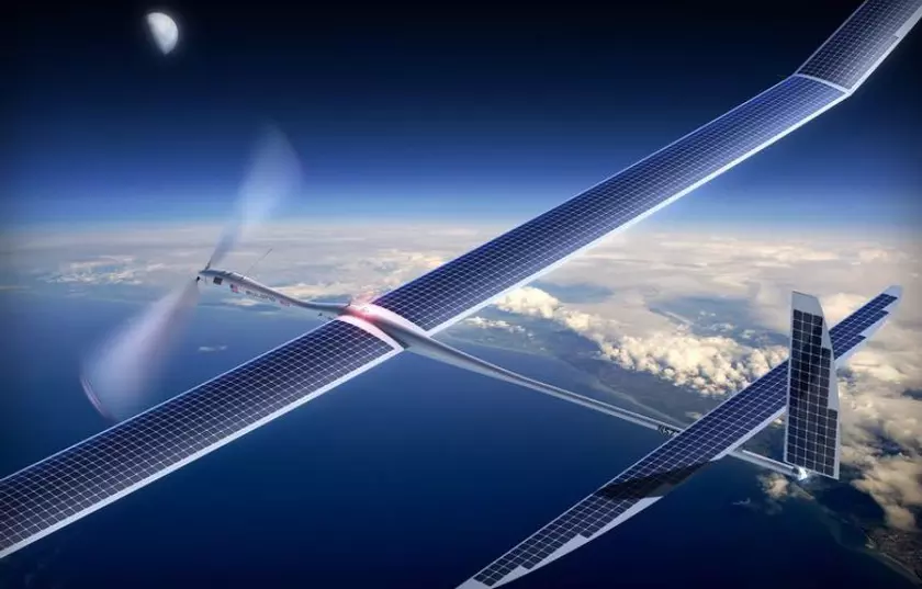 Google тестирует дронов на солнечных батареях для раздачи 5G-интернета