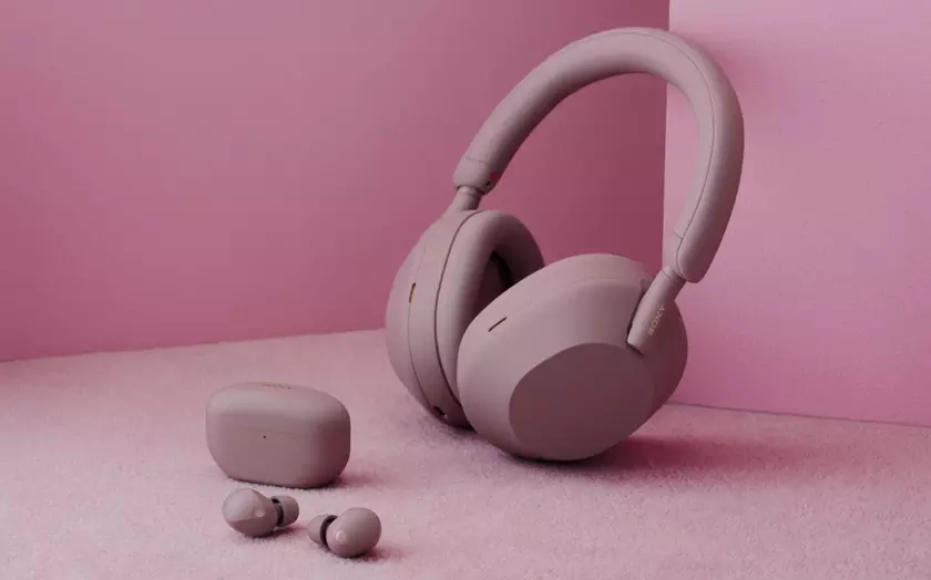 Наушники Sony WH-1000XM5 и WF-1000XM5 получают розовые версии