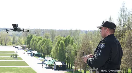 У Запоріжжі поліціянти патрулюватимуть місто з дронами DJI Mavic 3