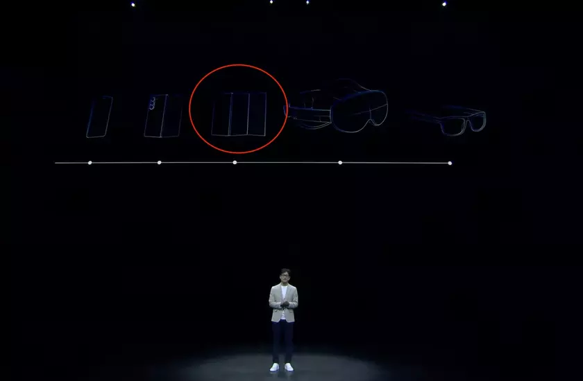 Samsung готовит революцию: представлен концепт трехстороннего складного смартфона на Unpacked