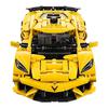 Side view of the Lego Technic Corvette Stingray C8 model