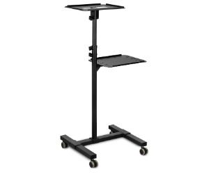 Mount-It! Mobile Projector Stand (2 Shelves)
