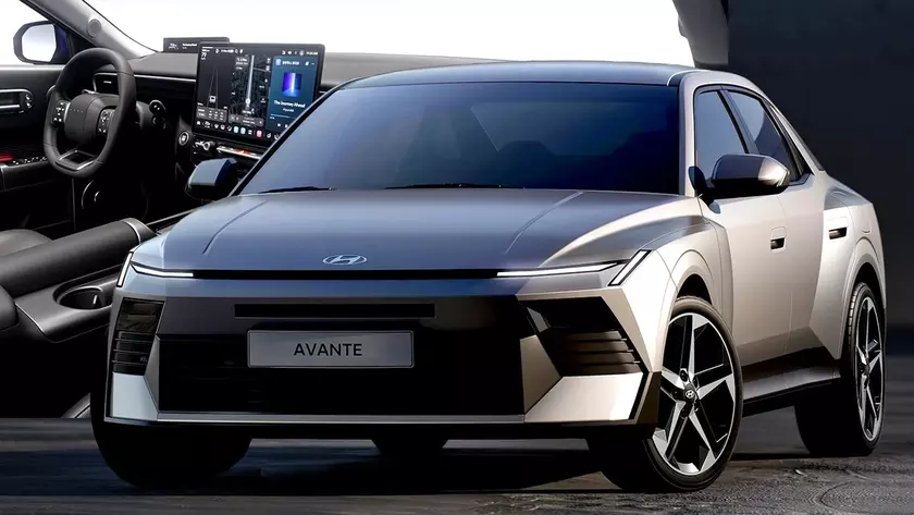 Новый седан Hyundai Elantra 2026