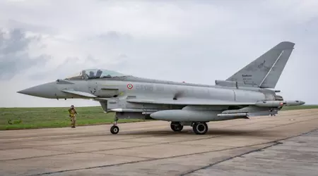 Італія вперше інтегрувала ракети Meteor на винищувачі Typhoon