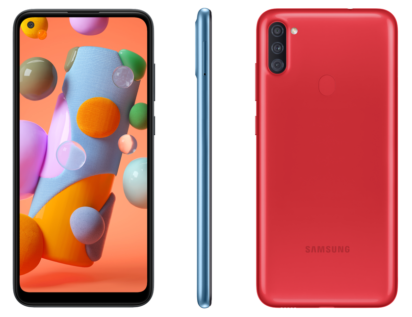 Samsung по-тихому представила бюджетник Galaxy A11: 6,4" дисплей, тройная камера и батарея на 4000 мАч