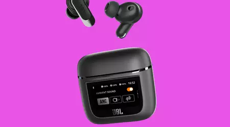 JBL Tour Pro 2: Bluetooth 5.3, автономність до 40 годин та кейс із сенсорним дисплеєм на 1.45″