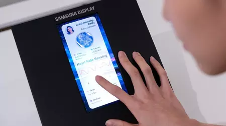 Samsung Display представила OLED-панелі майбутнього: яскравість 3000 ніт і вбудовані датчики здоров'я