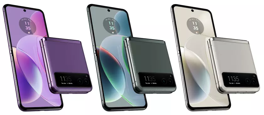 Два OLED-дисплея, чип Snapdragon 7 Gen 1, защита IP52 и батарея на 4200 мАч: инсайдер раскрыл характеристики Motorola RAZR 40
