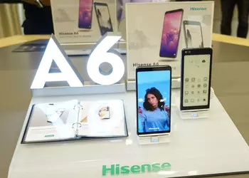 IFA 2018. Hisense A6: ещё один двухэкранный смартфон, который вы не купите