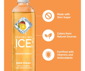 Sparkling Water (Raspberry, Orange-Mango, Kiwi-Strawberry)