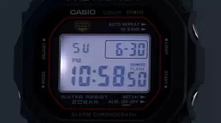 Casio випускає годинник DW-5000R G-Shock на честь оригінальної моделі 1983 року