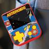 Retro gaming accessory on a rucksack