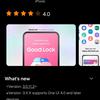 Good Lock global in-store availability