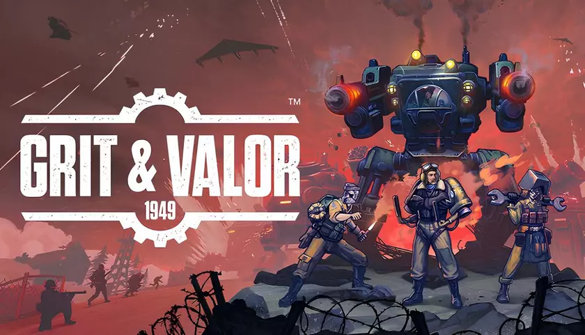 Погружение в ретро: суть арт-проекта Grit and Valor — 1949