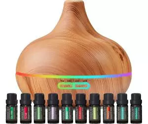 Ultimate Aromatherapy Diffuser & Essential Oil Set