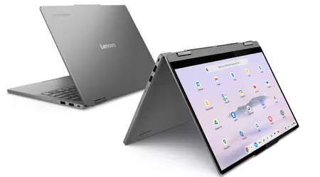 Lenovo представила Chromebook Plus 2-in-1 із сенсорним дисплеєм і процесором Intel Core i7