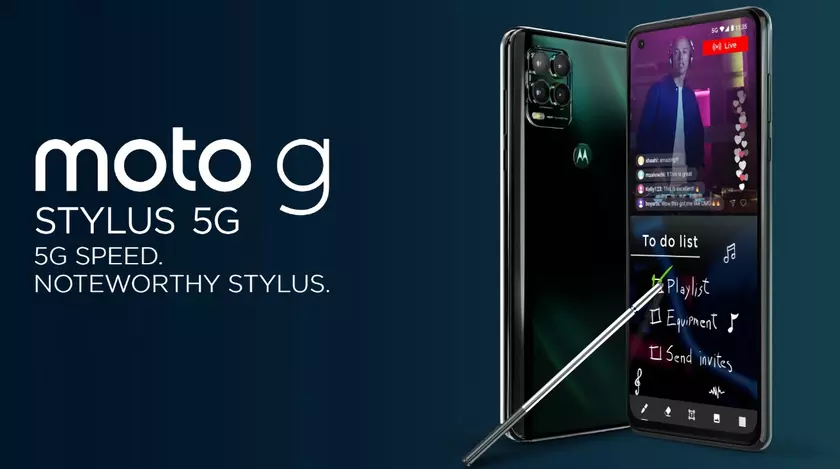 Moto G Stylus 5G: чип Snapdragon 480, 6.8-дюймовый дисплей, квадро-камера, поддержка стилуса и ценник в $399