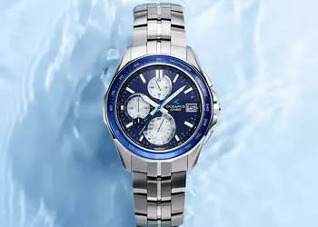 Casio представила новые часы Oceanus Manta с сапфировым безелем