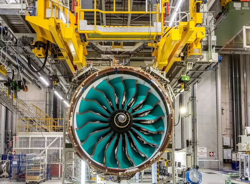 Rolls-Royce создал авиационный двигатель UltraFan мощностью 67 МВт, который работает на экологически чистом топливе SAF