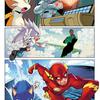 Scene from the DC X Sonic the Hedgehog 1 comic book