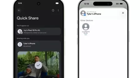 Pixel 10 тепер може обмінюватися файлами з iPhone через AirDrop, але Google забула запитати дозволу у Apple