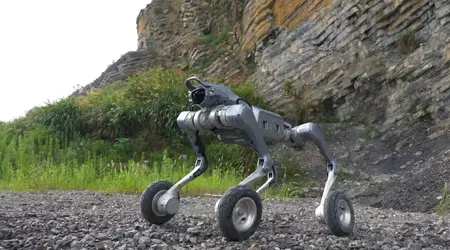 Unitree's AS2-W wheel-leg robot carries 150 kg, costs half of Boston Dynamics Spot