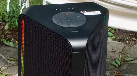 Король вайбу: огляд надпотужної акустичної колонки Samsung Sound Tower MX-ST50B зі вбудованим акумулятором та світлодіодною підсвіткою