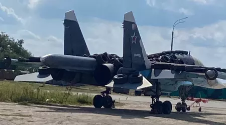 Après les bombardiers stratégiques, les Russes ont commencé à utiliser des pneus de voiture pour protéger les avions tactiques contre les drones d'attaque ukrainiens.