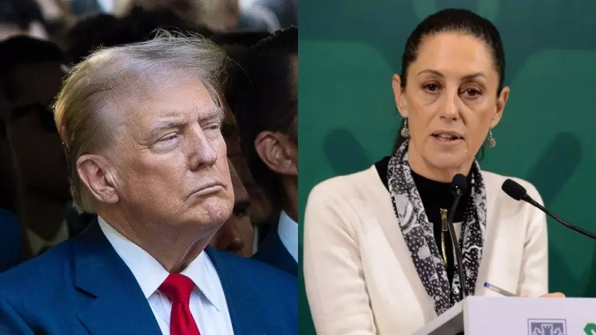 Фотосвидание: Дональд Трамп и Клаудия Шейнбаум на одной сцене