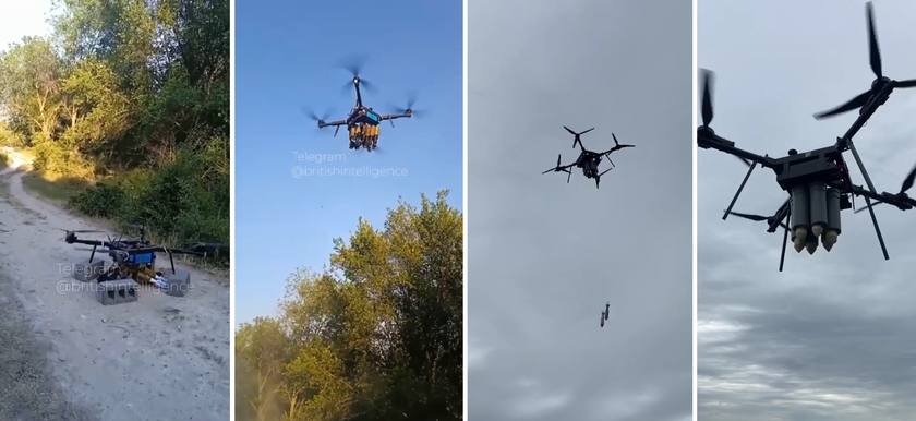 ВСУ показали два беспилотника, которые могут нести много боеприпасов