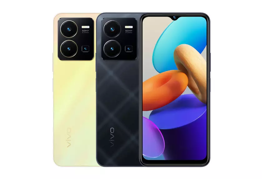 vivo Y35: дисплей на 6.58″ с частотой 90 Гц, чип Snapdragon 680, 8 ГБ ОЗУ, батарея на 5000 мАч и тройная камера