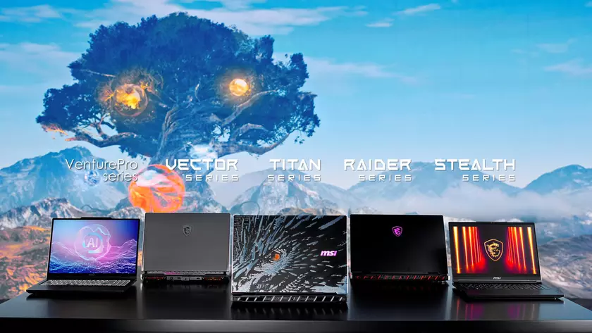 MSI представляет новые ноутбуки с мощными видеокартами RTX 50