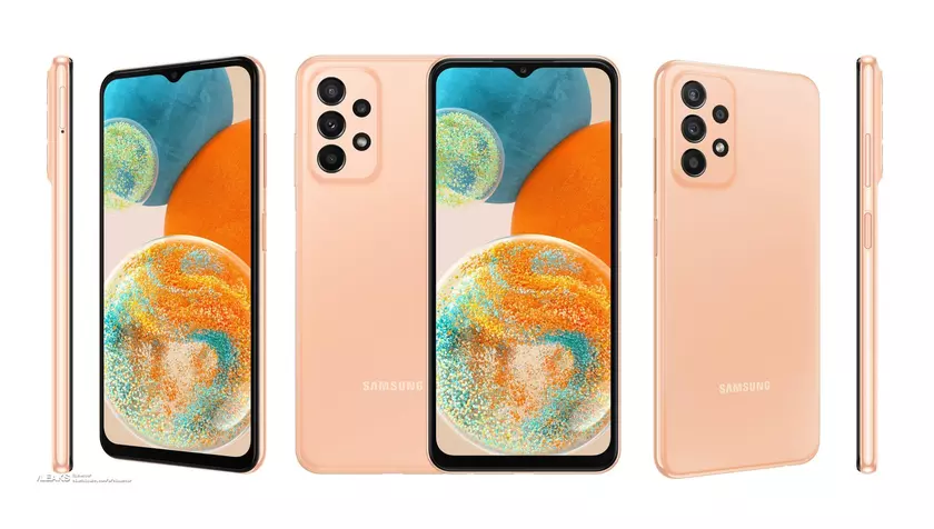 Экран на 6.6 дюймов, чип Snapdragon 695 и цена дешевле 300 евро: в сети появились рендеры и подробности о смартфоне Galaxy A23 5G