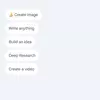 Preview Google Gemini Home Page