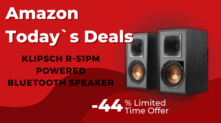 Klipsch R-51PM Powered Speakers – Now $266 Off!