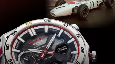 Casio is preparing a global release of a watch dedicated to Honda's first victory in Formula 1