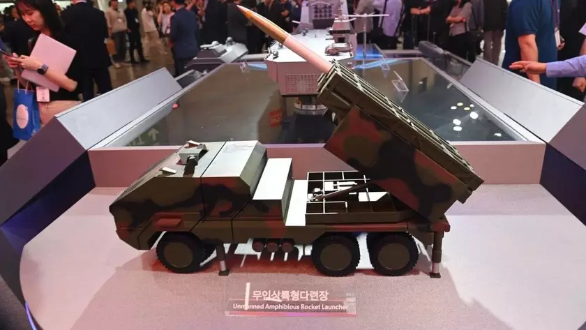 Вперед в будущее: безэкипажная РСЗО от Hanwha Aerospace