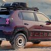 Fiat Grande Panda 4x4 концепт концепт задня частина