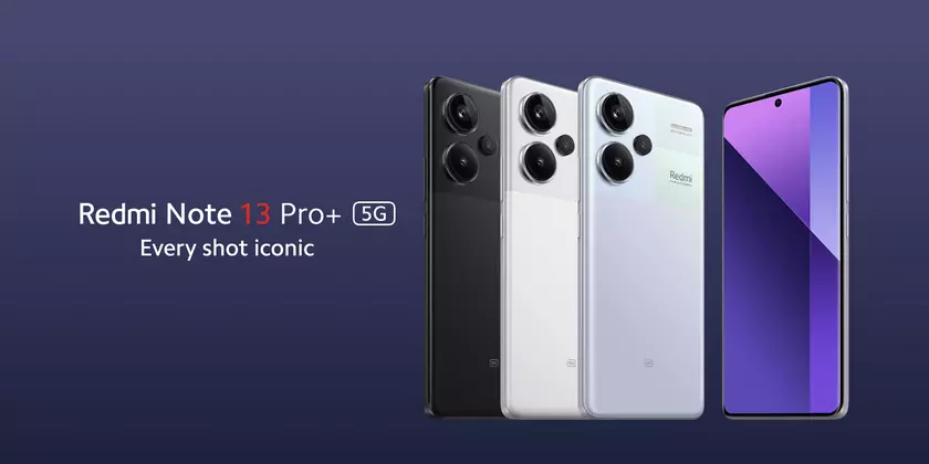 Redmi Note 13 Pro+ c камерой на 200 МП, чипом MediaTek Dimensity 7200 Ultra и зарядкой на 120 Вт вышел в Европе