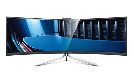 AOC і Porsche Design випустять вигнутий 49-дюймовий монітор із панеллю на 240 Гц