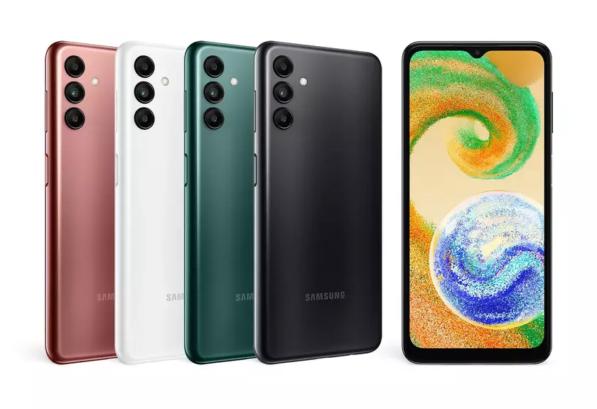 Samsung Galaxy A04s c экраном на 90 Гц, чипом Exynos 850 и батареей на 5000 мАч можно купить со скидкой 55.71 евро