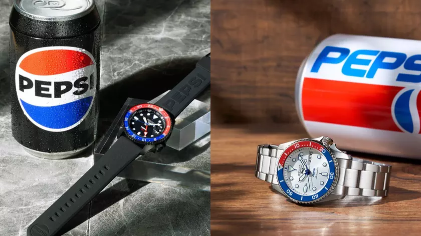 Легендарный дуэт: Часы Seiko и Pepsi представляют новую коллекцию